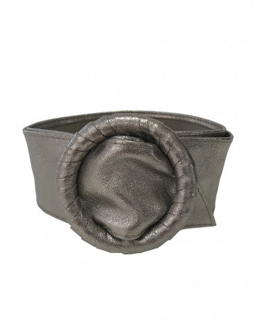 Belt in genuine Printed suede leather Made in Italy