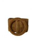 Belt in genuine Chamois leather Made in Italy