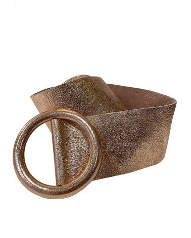 Belt in genuine Printed suede leather Made in Italy