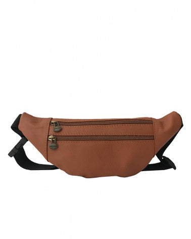 Pouch in genuine Dollar leather Made in Italy